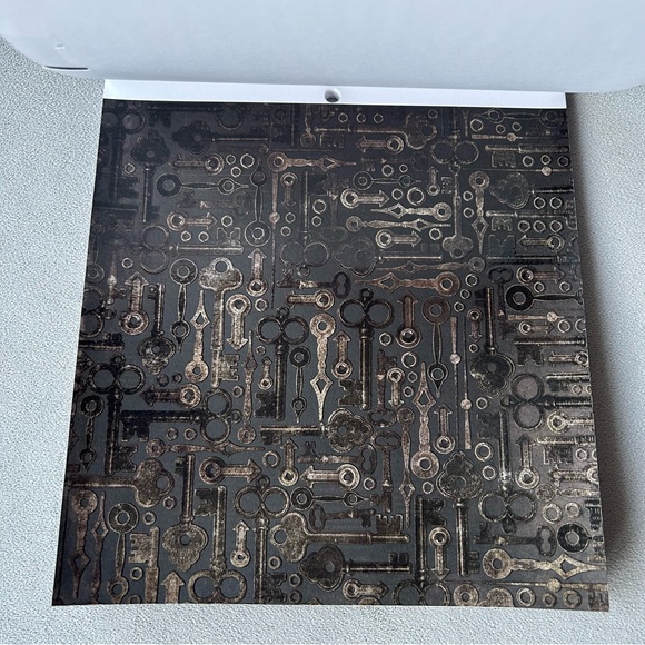 2 for $20 ~ 44 ~ 8 x 8 Printed Cardstock Sheets ~ The Timeless Type Stack Design - Picture 7 of 11